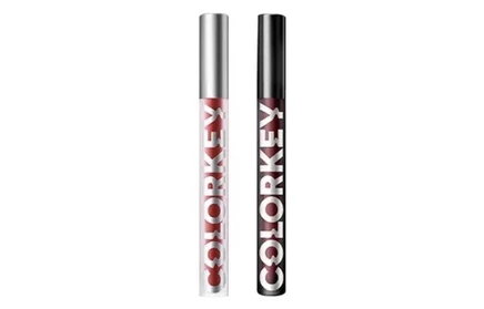 Блески для губ ColorKey Air Velour, 1,7 г × 2