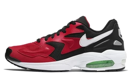 Мужские кроссовки Nike Air Max 2 Light, черно-красно-зеленые