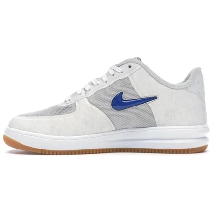 Мужские кроссовки Nike Lunar Force 1 CLOT, бело-серые