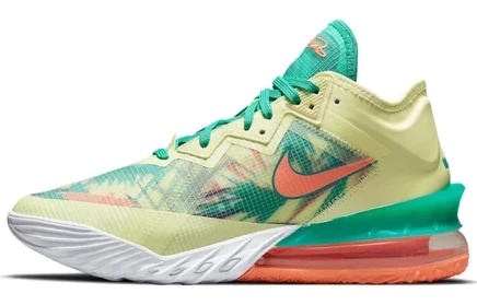 Баскетбольные кроссовки Nike LeBron 18 Low «LeBronold Palmer»