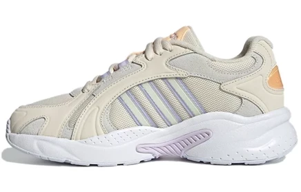 Женские кроссовки Adidas Crazychaos 2.0, бело-оранжевые