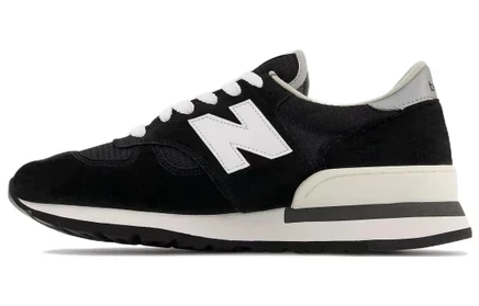 Мужские кроссовки New Balance 990v1, черно-белые