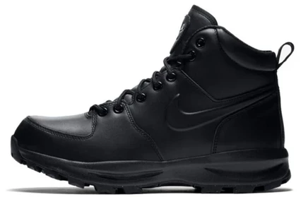 Мужские ботинки Nike Manoa Leather, черные
