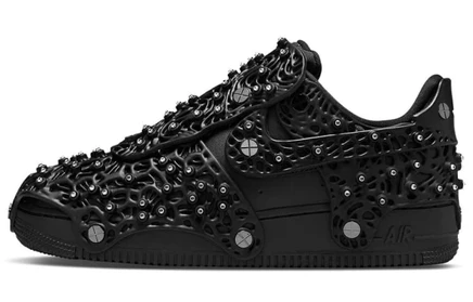 Женские кроссовки Nike Air Force 1 Swarovski, черные