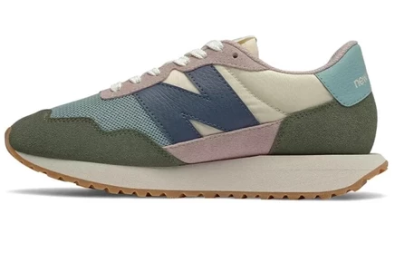 Женские кроссовки New Balance 237, зелёно-синие