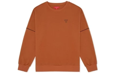 Унисекс свитшот Guess, коричневый