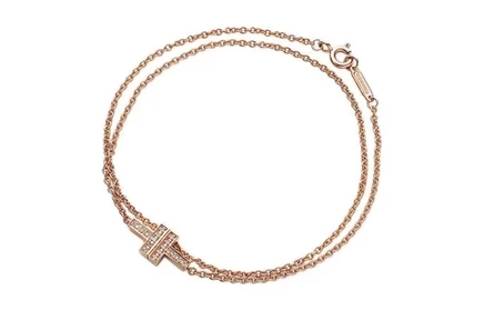 Женский браслет Tiffany & Co, розовое золото 18 карат