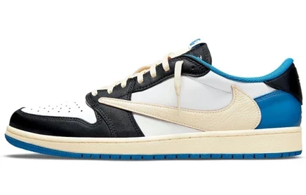 Мужские кроссовки Jordan 1 Retro Low Travis Scott