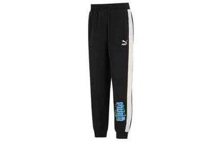 Мужские брюки PUMA Knitted, черные
