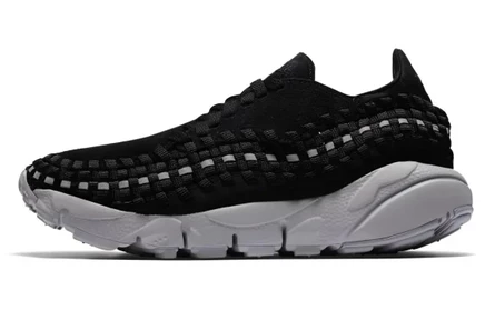 Женские кроссовки Nike Air Footscape Woven, черно-серые