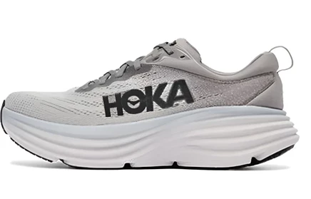 Мужские кроссовки Hoka One One Bondi 8, серо-голубые