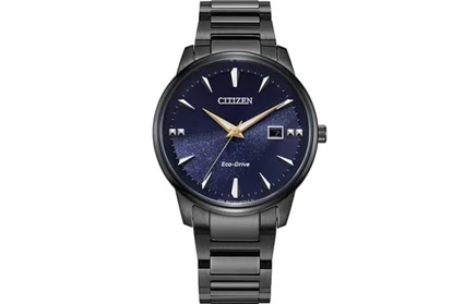 Унисекс-часы Citizen Eco-Drive, синий циферблат