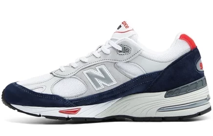 Мужские кроссовки New Balance 991, серо-синие