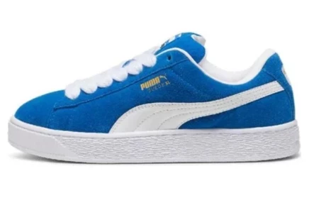 Кроссовки Puma Suede XI, бело-синие
