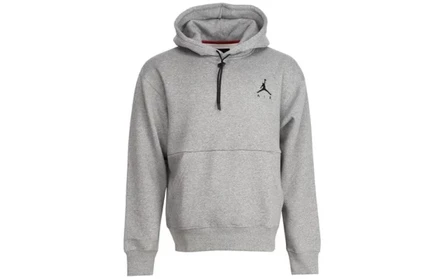 Мужское худи Jordan Jumpman Air Fleece, серое
