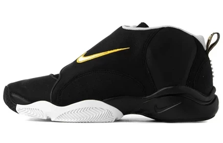 Мужские кроссовки Nike Zoom GP, чёрно-бело-золотистые