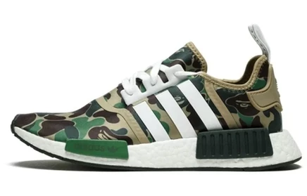 Мужские кроссовки Adidas A Bathing Ape X NMD_R1