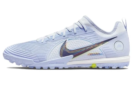 Футбольные бутсы Nike Mercurial Vapor 14 Pro TF, серо-голубые