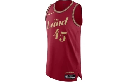 Мужская майка Nike Donovan Mitchell Cavaliers, бордовая