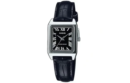Женские спортивные часы Casio LTP-V007L-1B, черный циферблат