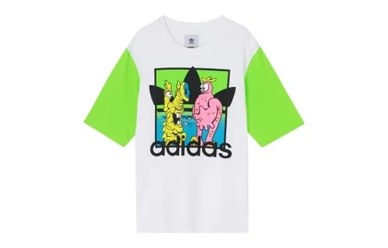 Футболка adidas Originals X Jeremy Scott, белая
