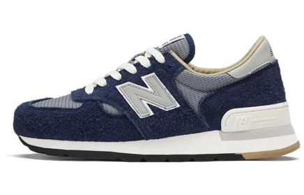 Кроссовки New Balance 990v1 x Carhartt WIP, сине-серые