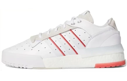 Женские кеды adidas Rivalry RM Low, бело-красные