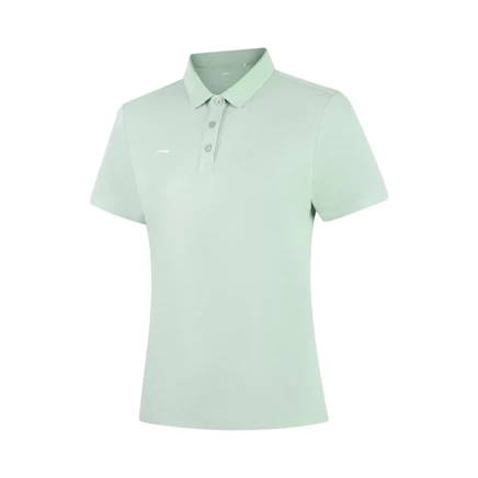 Поло женское спортивное Li-Ning Sports Life Collection tallow green
