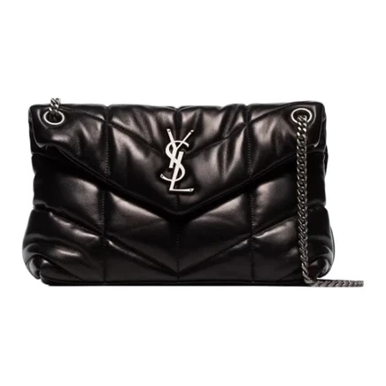 Женская сумка Yves Saint Laurent Puffer, черная