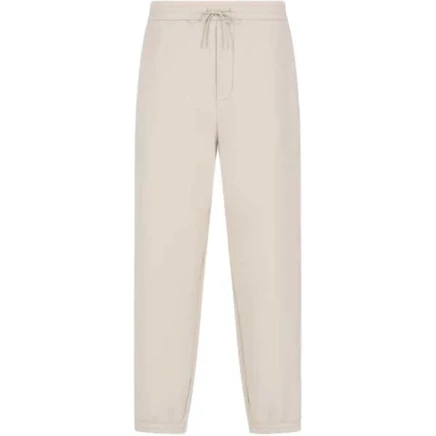 EMPORIO ARMANI Asv Double Jersey Drawstring Joggers белый