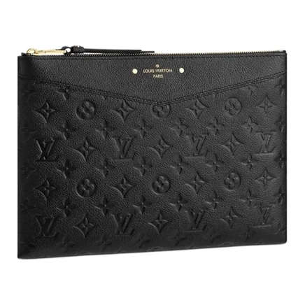 Клатч Louis Vuitton Daily Pouch Monogram Empreinte, черный
