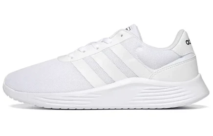 Мужские кроссовки Adidas Lite Racer 2.0, бело-черные
