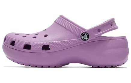 Женские сабо Crocs Classic Clouds, фиолетовые