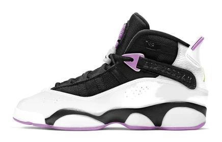Кроссовки для девочек Jordan 6 Rings, бело-сиреневые