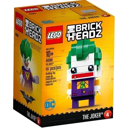 Конструктор LEGO BrickHeadz «Джокер», 151 деталь, 41588