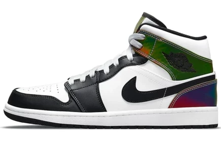 Мужские кроссовки Jordan 1 Mid SE, меняющие цвет