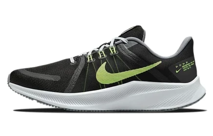 Мужские кроссовки Nike Quest 4, черно-салатовые