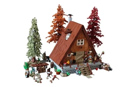 Конструктор LEGO «Лесная хижина» 21338, 600 деталей