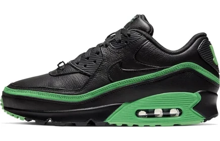 Мужские кроссовки Nike Air Max 90, черно-зеленые