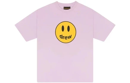 Унисекс-футболка Drew House SS23, светло-фиолетовая