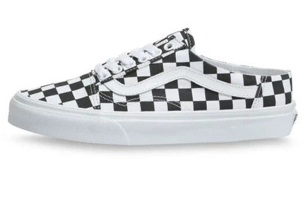 Кеды-мюли Vans Old Skool, бело-черные