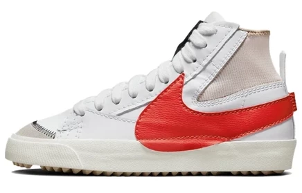 Мужские кроссовки Nike Blazer Mid 77 Jumbo, бело-красные