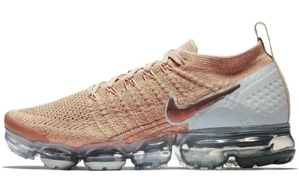 Женские кроссовки Nike Air VaporMax 2, розовое золото