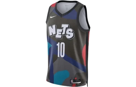 Футболка спортивная мужская Nike x KAWS Basketball Jersey City Edition 2023/24 Season черный