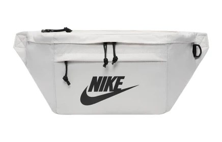 Поясная сумка Nike 10 л из нейлона, бежево-черная