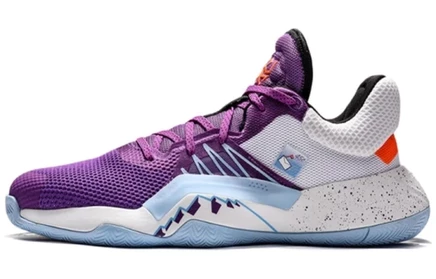 Мужские кроссовки Adidas D.O.N Issue 1, черно-фиолетовые
