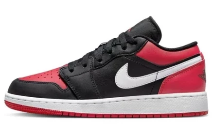 Детские кеды Jordan 1 Low Alternate Bred Toe GS