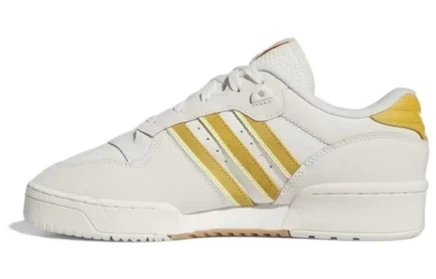 Кроссовки adidas Originals Rivalry Low, бело-желтые