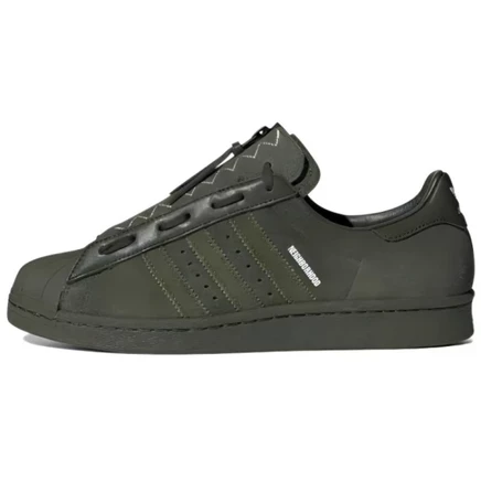 Кеды adidas Originals Superstar 80s, оливковые