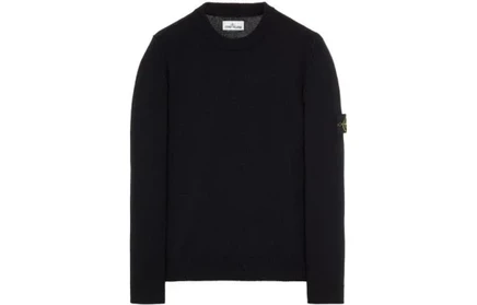 Мужской свитер Stone Island 508A3, черный